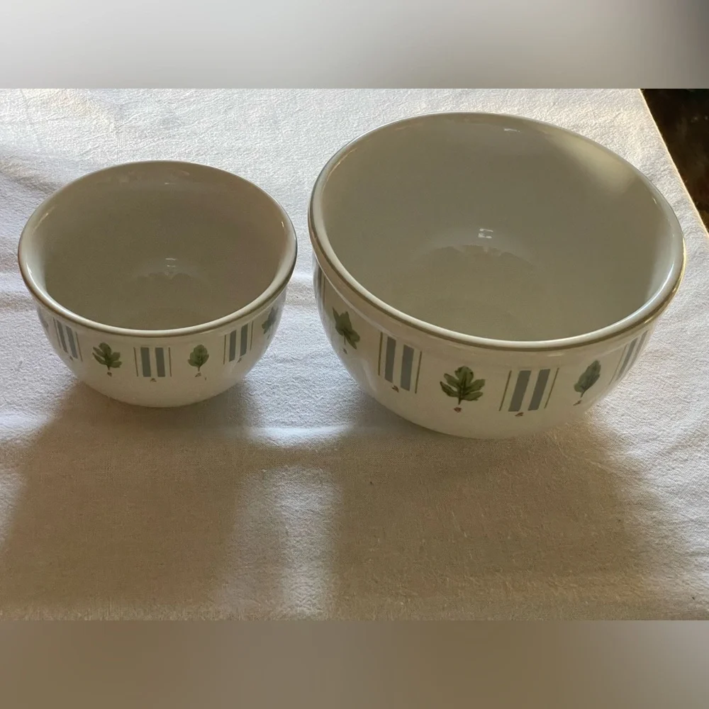 Damon Wood Genuine Stoneware made by WSP Bowl Set
